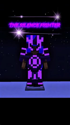 "THE SILENCE FIGHTER" Armor Trim in Minecraft! (OP Purple & Black Combo) 😈