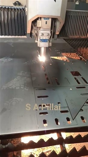 Fibre Laser Cutting Machine || #shorts