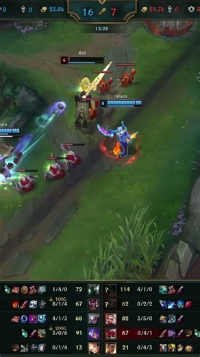 They Couldn’t See Me Coming… Shaco One Shots Everyone 💀 #shorts