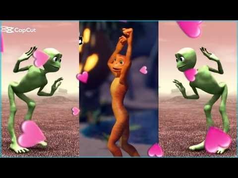 👽 Alien 💚 vs Orange Dance 🧡 | Cute Love Dance Challenge 💖🔥