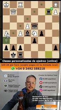 Black to play and win #chess #ajedrez #xadrez