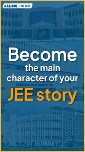 🚀 Get a Head Start on Your JEE 2027 Journey! Join ALLEN Online's JEE Nurture Course and master your prep with: ✅ Live Classes from Kota's expert faculty ✅ Full-Syllabus Practice Tests (as per latest JEE pattern) ✅ Offline-like discipline with 2-way video interaction ✅ 24/7 Doubt Solving with AI ALLEN App Advantage 🎯 Build strong foundations the ALLEN way — from the comfort of your home! Enrol now! (Link in bio) #ALLENOnline #JEENurture #JEE2027 #Class11JEE #JEEPreparation #ALLENAdvantage #Live