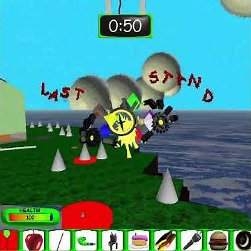 SUPERBALDI BOSSFIGHT at the schoolhouse again! / Baldi's Disaster Survival