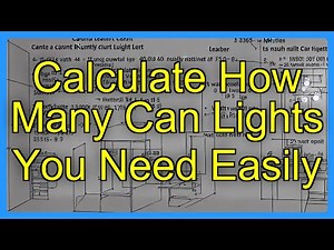 Calculate How Many Can Lights You Need Easily
