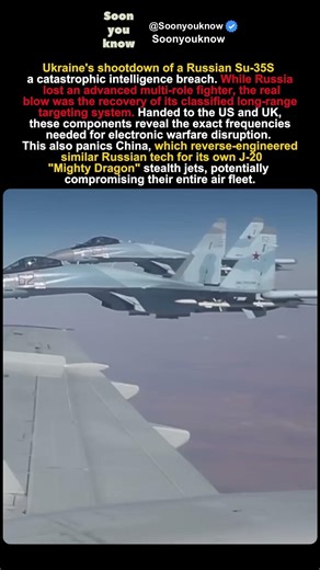 The Su-35 Crash That Exposed Russia’s Air Secrets to the West!