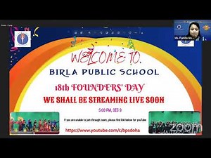 Founders' Day 1 program