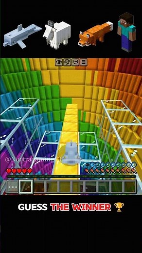 Minecraft OG dropper challenge with different mobs 🤯 ...#minecraft #minecraftchallenge #shorts
