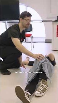 How to put someone in the recovery position #nursing #university