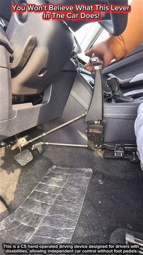 You Won't Believe What This Lever In The Car Does!