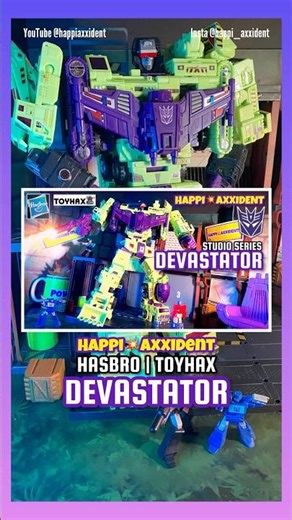 Transformers Studio Series DEVASTATOR Review Trailer #shorts