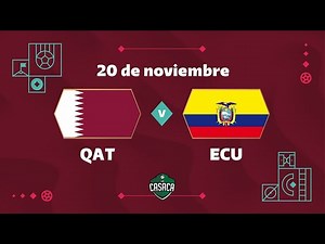🚨 TRIUNFAZO de ECUADOR 2 a 0 ante QATAR en el primer partido del MUNDIAL de QATAR 2022