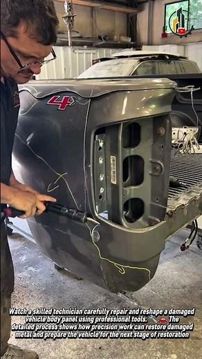 Amazing Car Body Repair Process 🔧🚗 #CarRepair #AutoBody #Restoration