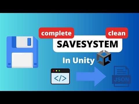 How To Make A SAVE SYSTEM In UNITY - The Only Tutorial You'll Ever Need