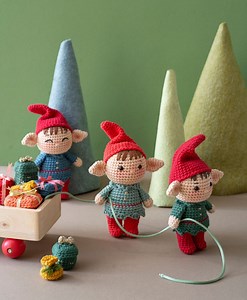 Christmas Elves - Crochet Tutorial (french/english/vietnamese), PDF Tutorial to Download, Amigurumi Elf - Etsy