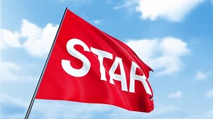 ”START”表記の旗のループ素材の動画｜無料の動画素材サイト「動画AC」