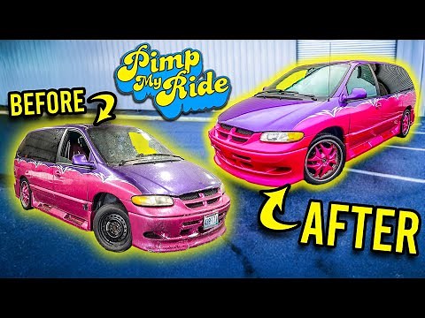 FULL BUILD | Rebuilding An Abandoned $850 "Pimp My Ride" Minivan