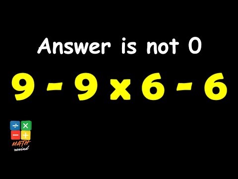 This Math Problem Stumps Everyone! Can You Solve It?