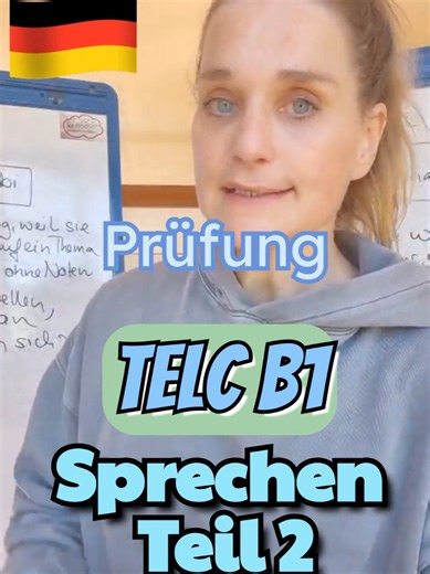 telcB1 Sprechen 2 - Eine Meinung Thema: Schulnoten. ein aktuelles, schwieriges Thema#telcB1 #b1german #telcB1