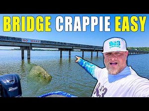 SUMMER CRAPPIE FISHING BRIDGES MADE EASY!! CRAPPIE FISHING 2026!!