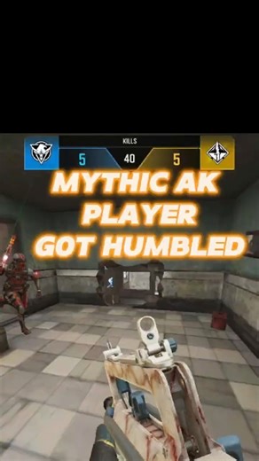 He Flexed His Mythic AK… I Still Won 😭🔥 #codmshorts