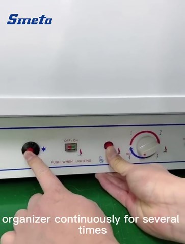 SMETA Propane Refrigerator 110V/Gas Fridge Up Freezer 9.4 Cu.Ft RV Propane Fridge Large Storage for Off Grid Garage Ready Refrigerator Apartment Size, White