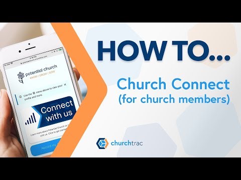 Using Church Connect (for Church Members)