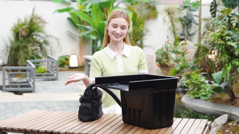 POPOSOAP Pond Waterfall Spillway Kit with 1200GPH Pond Pump & 10 Ft Corrugated Tubing, Filter Media, Pond Spillway for Outdoor Pondless Waterfall and Streams, Pondless Water Feature