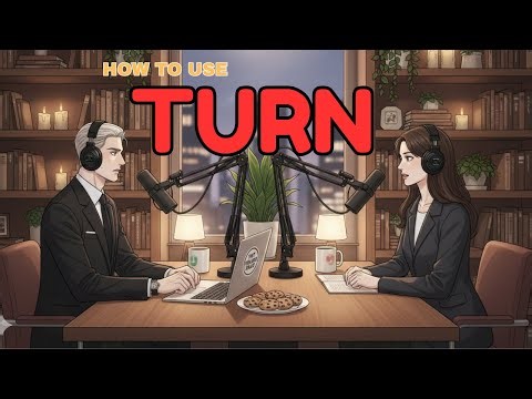 Learn English with Real Conversations Podcast | How to Use "TURN" in Everyday English
