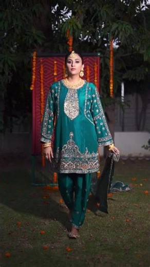 "Stylish Partywear Suit Look "Glow-Up Party Suit Design"#fashion