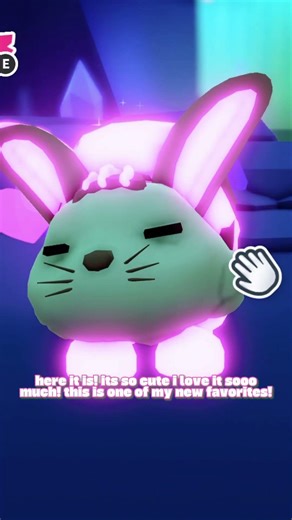 Making a Mega Neon BUNNY Swirl in Adopt Me! #adoptme #roblox #christmasupdate