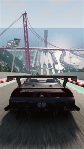 Honda NSX vs Ramp BeamNG.drive