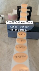 Emilee Palmer on Instagram: "🖨️ Rollo Printer to the Rescue! Running a small business means juggling a million tasks, but WOW, this Rollo label printer has been a total game-changer! Here’s why we love it: ⚡️ Speed Demon: It prints labels in a flash, saving us precious time. ⚡️ Crystal Clear: High-quality prints mean no more worries about smudged or unreadable labels. ⚡️ Cost-Effective: No need for ink or toner—just peel and stick! ⚡️ Effortlessly Easy: Printing shipping labels has never been e