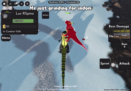 Jurassic Blocky Gameplay Moments in Roblox