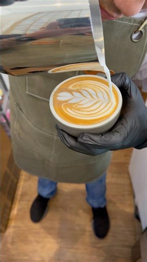 Basic latte art | tulip 🌷