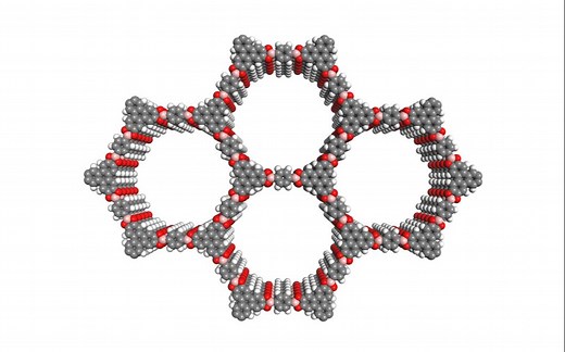 共价有机框架（COFs）材料的建模-六方晶胞P1起建
