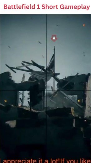 This Battlefield 1 Tank Rampage is INSANE 💥 #battlefield #bf1 #gamingshorts