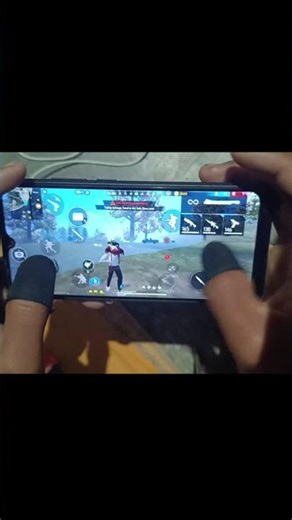 free fire handcam 4 finger gameplay 99 headshot rate Mobile 📱 poco c51