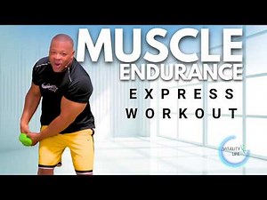 Muscle Endurance Workout for Seniors | 7-Minute Low Impact Dumbbell Routine | Curtis Adams