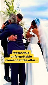 Emotional Father’s Blessing at Wedding – A Bride’s Touching Tears & Faithful Love #shorts