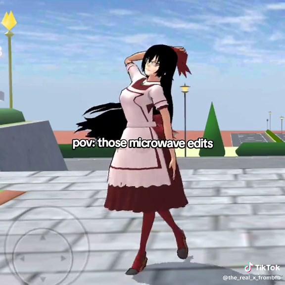 Remember Sakura School Simulator? POV: Microwave Edits