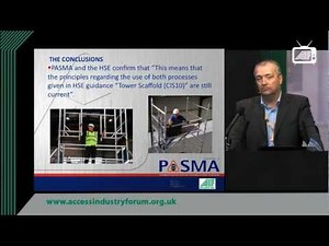 PASMA review on 3T versus Advanced Guardrail method for mobile access towers