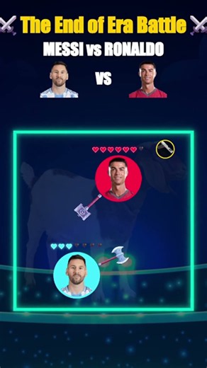 Messi Retires in Tears vs Ronaldo Drama! The End of Era Battle! #messi #ronaldo