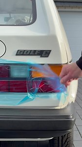 Volkswagen Golf 2 Defoiling: Classic Restored with ASMR Flair