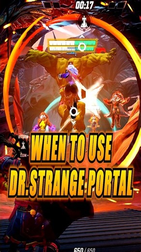 When To Use Doctor Strange Portal In Marvel Rivals #marvelrivals