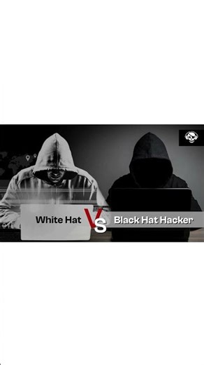 Ethical Hacker vs Black Hat Hacker 💀 | What's the Difference? #cybersecurity #ethicalhacking #kali