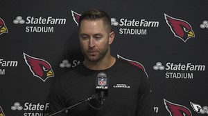 19K views · 377 reactions | Coach Kingsbury addresses the media following today’s game in LA. | Arizona Cardinals | Facebook