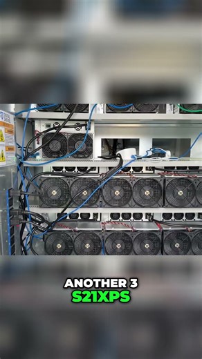 Bitcoin Mining Setup Optimization: New S21XP Deployment! #shorts