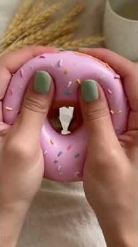 Donut Squishy Toys ASMR Relaxing Sounds #asmr