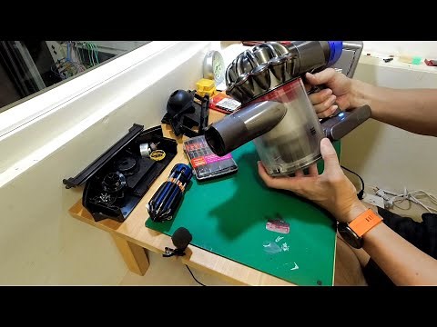 202106。Dyson V8 拆解與組裝(Clean up your Dyson V8)