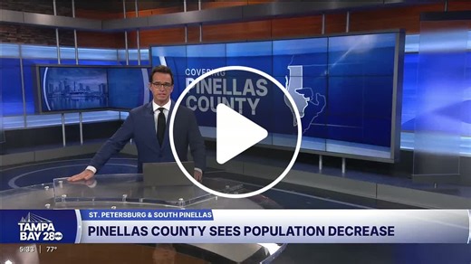 Pinellas County sees second largest decrease in population according to US Census - NewsBreak